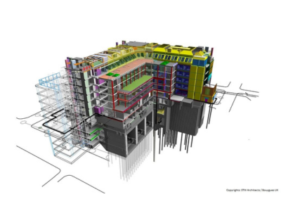 Scan to BIM Detailed Cloud Point Processing Mesh